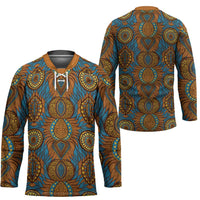 Tribal Earth African Ankara Pattern Hockey Jersey