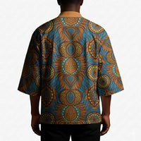Tribal Earth African Ankara Pattern Kimono