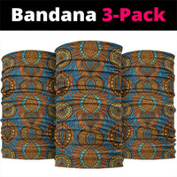 Tribal Earth African Ankara Pattern Neck Gaiter