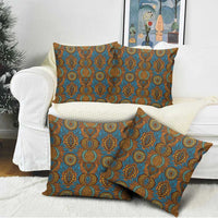 Tribal Earth African Ankara Pattern Pillow Cover