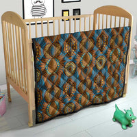 Tribal Earth African Ankara Pattern Quilt