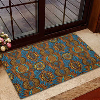 Tribal Earth African Ankara Pattern Rubber Doormat