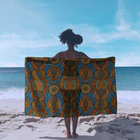 Tribal Earth African Ankara Pattern Sarong