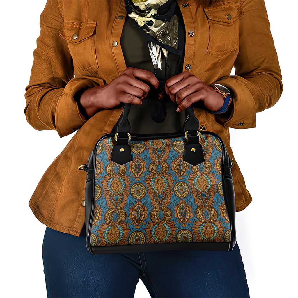 Tribal Earth African Ankara Pattern Shoulder Handbag