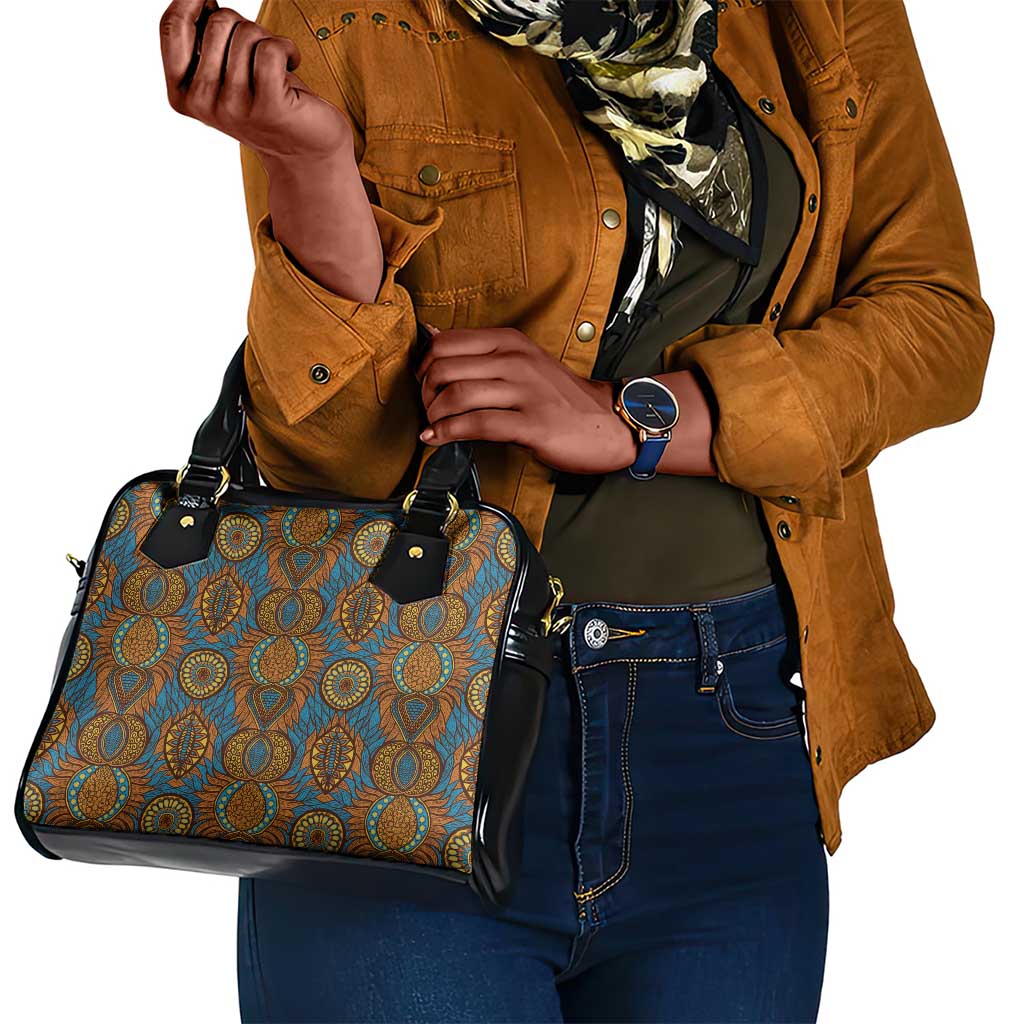 Tribal Earth African Ankara Pattern Shoulder Handbag