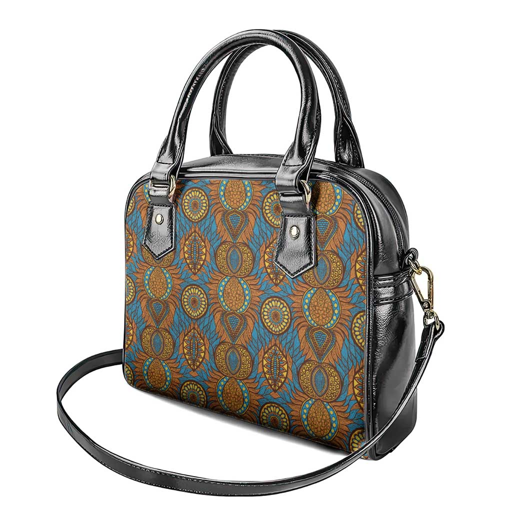 Tribal Earth African Ankara Pattern Shoulder Handbag