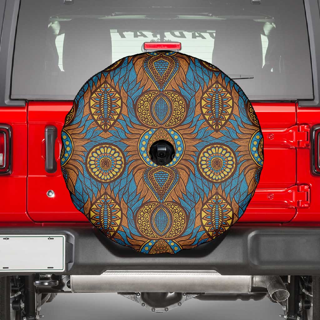Tribal Earth African Ankara Pattern Spare Tire Cover