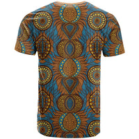 Tribal Earth African Ankara Pattern T shirt