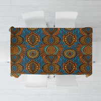 Tribal Earth African Ankara Pattern Tablecloth