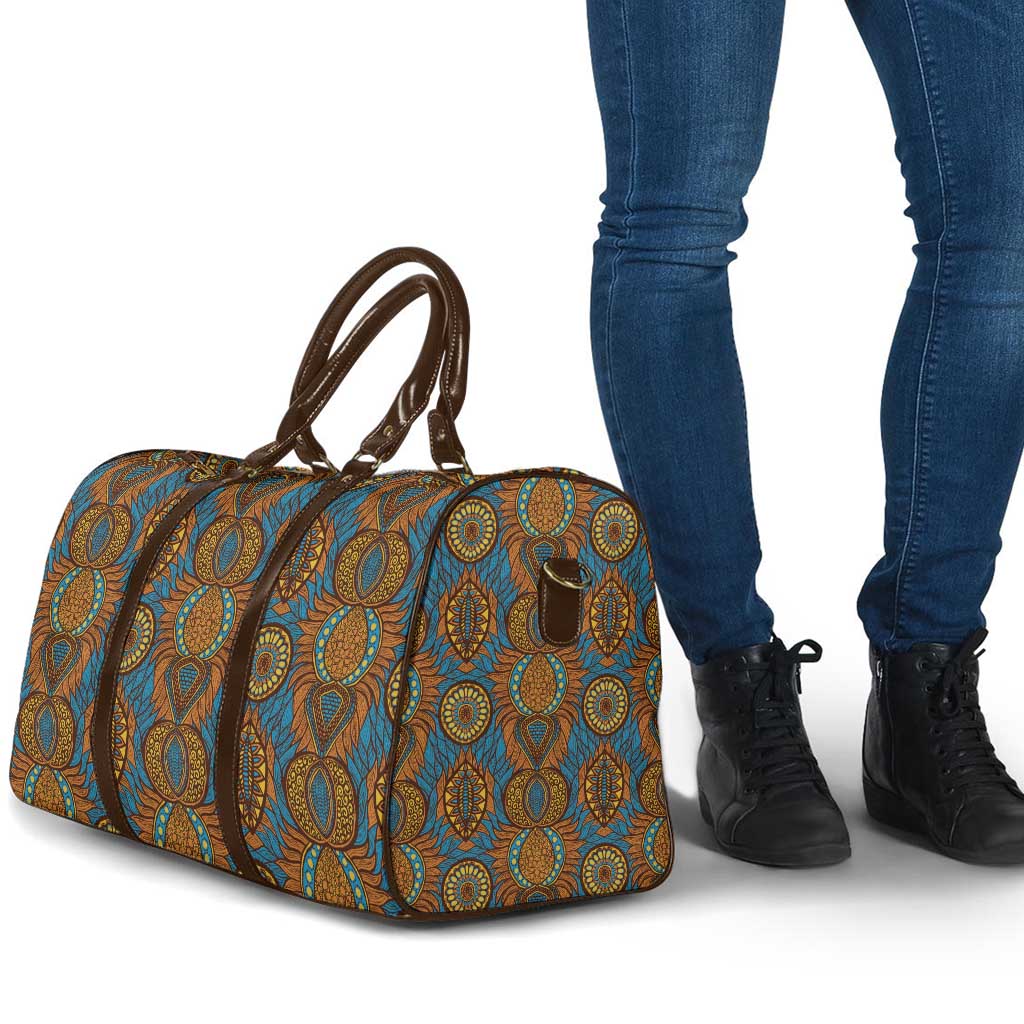 Tribal Earth African Ankara Pattern Travel Bag