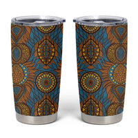 Tribal Earth African Ankara Pattern Tumbler Cup