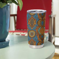 Tribal Earth African Ankara Pattern Tumbler Cup