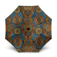 Tribal Earth African Ankara Pattern Umbrella