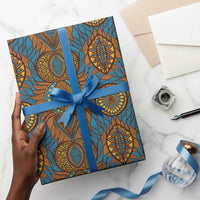 Tribal Earth African Ankara Pattern Wrapping Paper