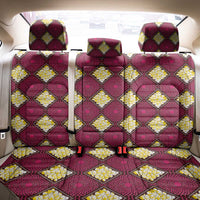 Ruby Gold African Ankara Pattern Back Car Seat Cover