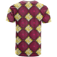 Ruby Gold African Ankara Pattern T shirt