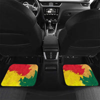 Ghana Republic Day Car Mats Black Star Square With Coat Of Arms