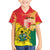 Personalized Ghana Republic Day Hawaiian Shirt Black Star Square With Coat Of Arms