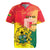 Personalized Ghana Republic Day Rugby Jersey Black Star Square With Coat Of Arms