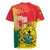 Personalized Ghana Republic Day Rugby Jersey Black Star Square With Coat Of Arms