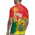 Personalized Ghana Republic Day Rugby Jersey Black Star Square With Coat Of Arms