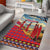 Kenya Adumu Dance Area Rug Maasai Shuka Pattern - Kenyan Safari