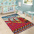 Kenya Adumu Dance Area Rug Maasai Shuka Pattern - Kenyan Safari