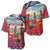 Kenya Adumu Dance Baseball Jersey Maasai Shuka Pattern - Kenyan Safari