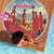 Kenya Adumu Dance Beach Blanket Maasai Shuka Pattern - Kenyan Safari