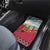 Kenya Adumu Dance Car Mats Maasai Shuka Pattern - Kenyan Safari