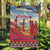 Kenya Adumu Dance Garden Flag Maasai Shuka Pattern - Kenyan Safari