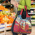Kenya Adumu Dance Grocery Bag Maasai Shuka Pattern - Kenyan Safari