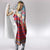 Kenya Adumu Dance Hooded Blanket Maasai Shuka Pattern - Kenyan Safari