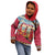 Kenya Adumu Dance Kid Hoodie Maasai Shuka Pattern - Kenyan Safari