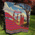 Kenya Adumu Dance Quilt Maasai Shuka Pattern - Kenyan Safari