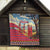 Kenya Adumu Dance Quilt Maasai Shuka Pattern - Kenyan Safari