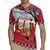 Kenya Adumu Dance Rugby Jersey Maasai Shuka Pattern - Kenyan Safari