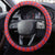 Kenya Adumu Dance Steering Wheel Cover Maasai Shuka Pattern - Kenyan Safari