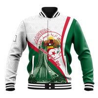 Happy Algeria Independence Day Baseball Jacket Maqam Echahid Coat Of Arms
