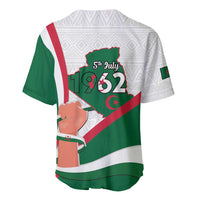Happy Algeria Independence Day Baseball Jersey Maqam Echahid Coat Of Arms
