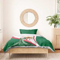 Happy Algeria Independence Day Bedding Set Maqam Echahid Coat Of Arms