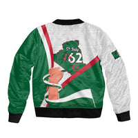 Happy Algeria Independence Day Bomber Jacket Maqam Echahid Coat Of Arms