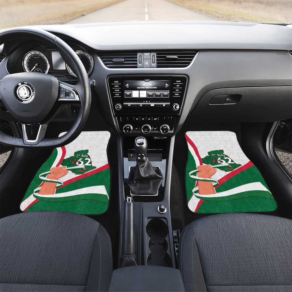 Happy Algeria Independence Day Car Mats Maqam Echahid Coat Of Arms