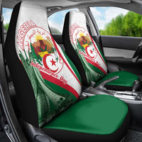 Happy Algeria Independence Day Car Seat Cover Maqam Echahid Coat Of Arms