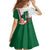 Happy Algeria Independence Day Family Matching Long Sleeve Bodycon Dress and Hawaiian Shirt Maqam Echahid Coat Of Arms