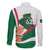 Happy Algeria Independence Day Family Matching Short Sleeve Bodycon Dress and Hawaiian Shirt Maqam Echahid Coat Of Arms