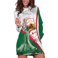 Happy Algeria Independence Day Hoodie Dress Maqam Echahid Coat Of Arms