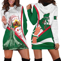 Happy Algeria Independence Day Hoodie Dress Maqam Echahid Coat Of Arms