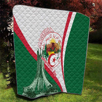 Happy Algeria Independence Day Quilt Maqam Echahid Coat Of Arms