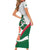 Happy Algeria Independence Day Short Sleeve Bodycon Dress Maqam Echahid Coat Of Arms